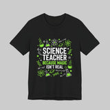 Funny Science Teacher Shirt in Black