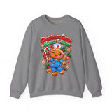 Gingerbread Nurse Sweatshirt — Christmas Crew: Nurse Edition