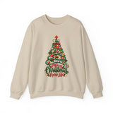 Nurse Christmas Sweatshirt — Merry Christmas Nurse Life Stethoscope Tree