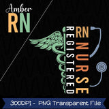 Personalized Registered Nurse Shirt – Custom RN Name, New Nurse Graduation Gift & Nurse Appreciation