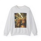 Barbie Sweatshirt — Retro Subway Barbies Photo Print
