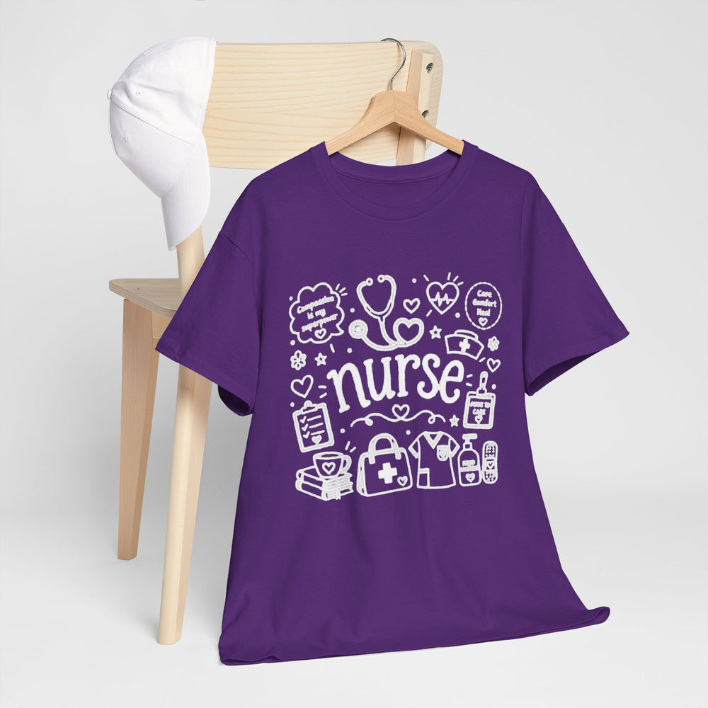Nursing T-Shirt in Purple