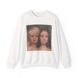 Funny Retro Doll Face Crewneck Sweatshirt — BARBIE Sweatshirt