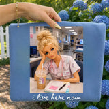 Funny RN Nurse Life Apparel & Gift Design - "I Live Here Now"