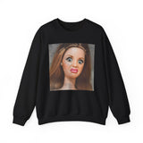 Barbie Girl Meme Sweatshirt — Funny Doll Face Graphic