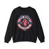 ICU Nurse Sweatshirt — Critical Care Crew Heart Crewneck