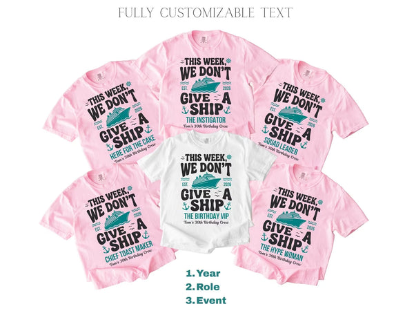 Custom Cruise Shirts