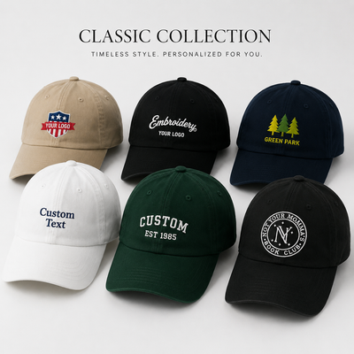 Custom Embroidered Cap - Personalized Name Hat Gift for Him/Her