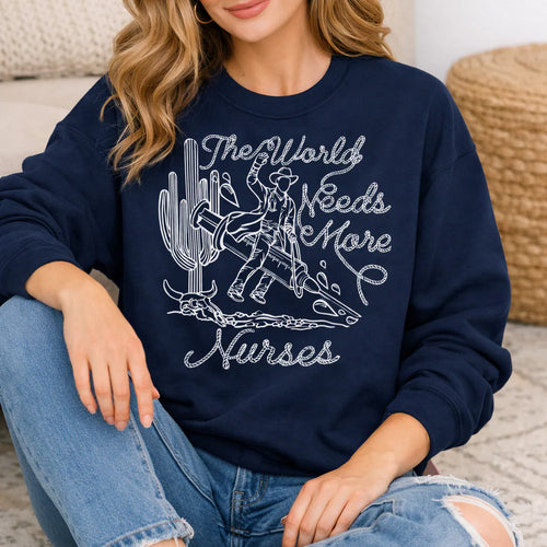 TWNM- Nurses Crewneck Sweatshirt