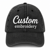 Personalized Vintage Embroidered Cap