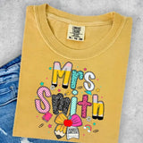 Custom Teacher Shirt | Personalized Teacher Name Gift Tee