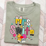 Custom Teacher Shirt | Personalized Teacher Name Gift Tee