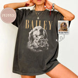 Custom Pet Photo & Name Shirt – Personalized Dog & Cat T-Shirt
