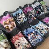 Custom Vintage Pet Photo Shirt – Personalized Dog Portrait T-Shirt