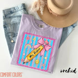 Comfort Colors® Personalized Teacher Shirt | Floral Coquette Tee