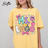 Custom Name Teacher Shirt | Personalized Teacher Gift Tee
