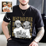 Custom Dad Photo Shirt | Personalized Fathers Day Gift Tee