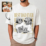 Custom Dad Photo Shirt | Personalized Fathers Day Gift Tee