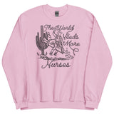 TWNM- Nurses Unisex Crewneck Light Colors